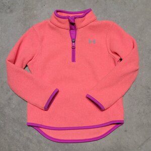 🛒 3/$20 Kids Under Armour Pull over fleece size 3T